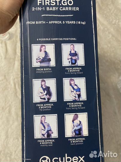 Рюкзак переноска кенгуру cybex