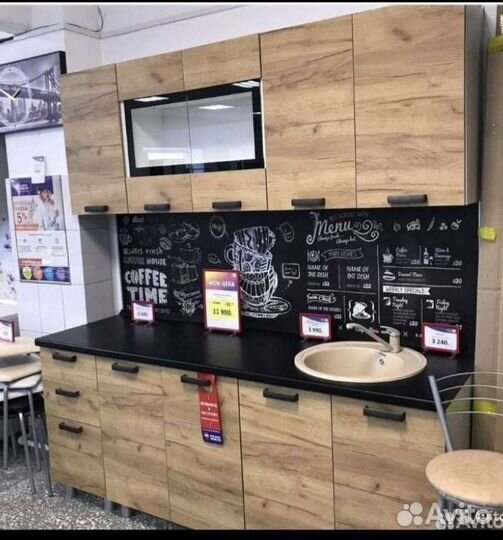 Кухонный гарнитур крафт 2.0м