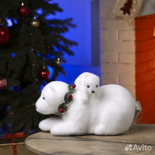 Светодиодная фигура 'Медвежата' 26 x 16 x 16 см, ф