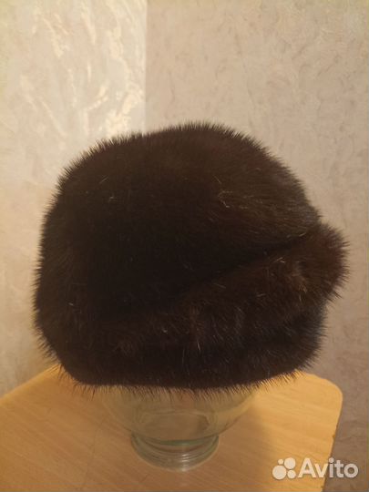 Шапка норковая женская