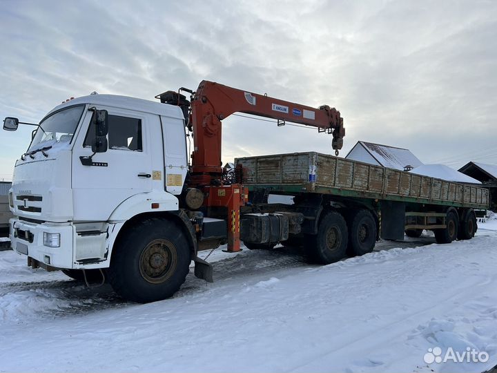 КАМАЗ 43118 с КМУ, 2013