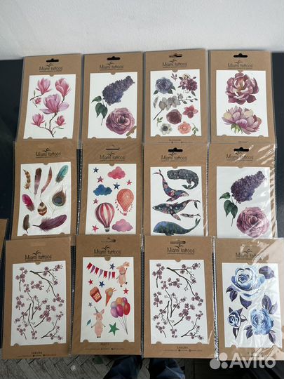 Переводные тату miami tattoo