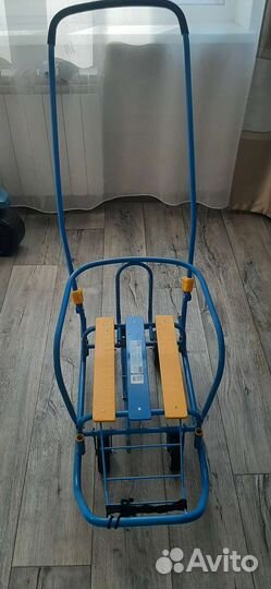 Детские санки с колесами