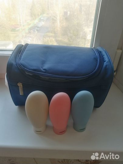 Силиконовые баночки для путешествий