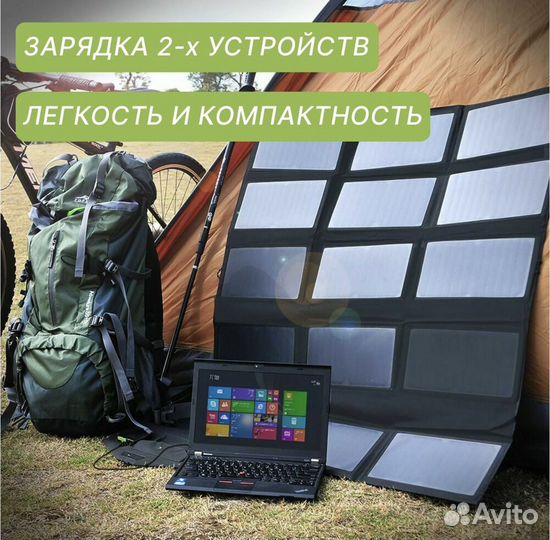 Солнечная панель портативная батарея 100 Вт оптом