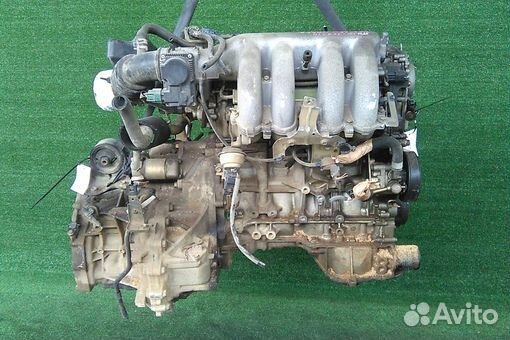 Двигатель в сборе двс nissan bassara U30 qr25de 20