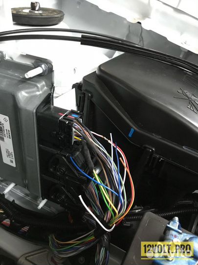 Установка сигнализации starline