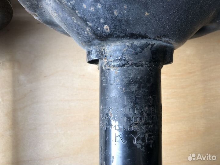 Стойки комплект 5x114.3 на Subaru Impreza WRX-STI