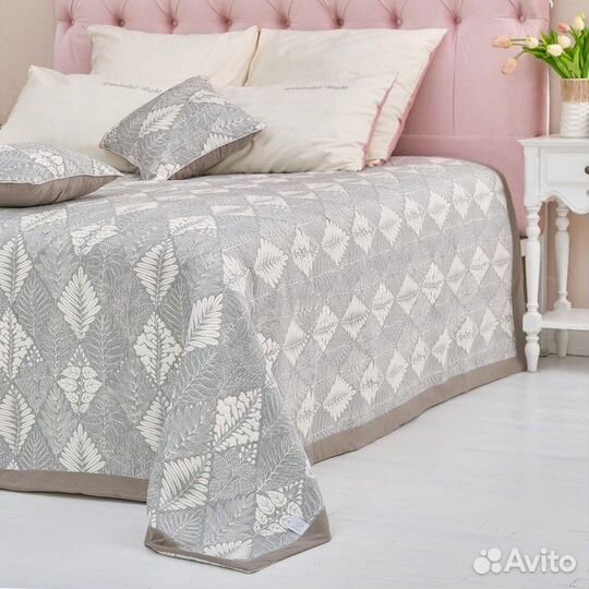 Покрывало хлопковое Этель 'Лес' 200х2405 см, цвет