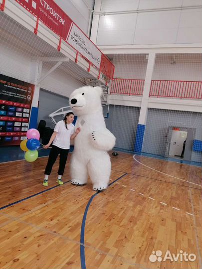 Поздравление экспрес. Аниматор.мишка умка