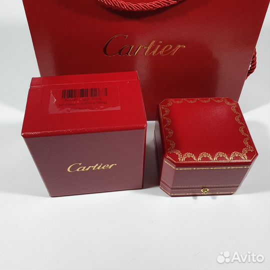 Коробка Cartier для кольца Trinity