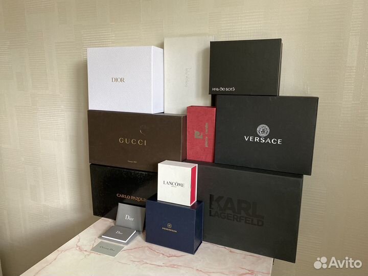Брендовые коробки пакеты оригинал