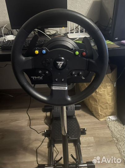Игровой руль thrustmaster tmx force feedback