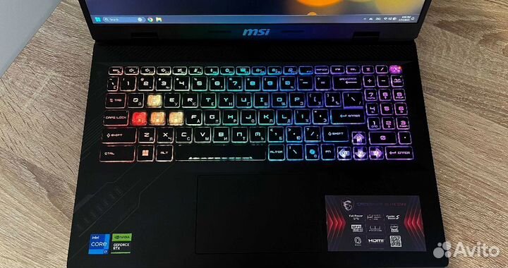 Игровой ноутбук MSI Crosshair