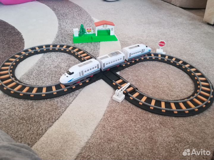 Железная Дорога и вагоны игрушка