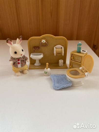 Sylvanian Families Туалетная комната с братиком