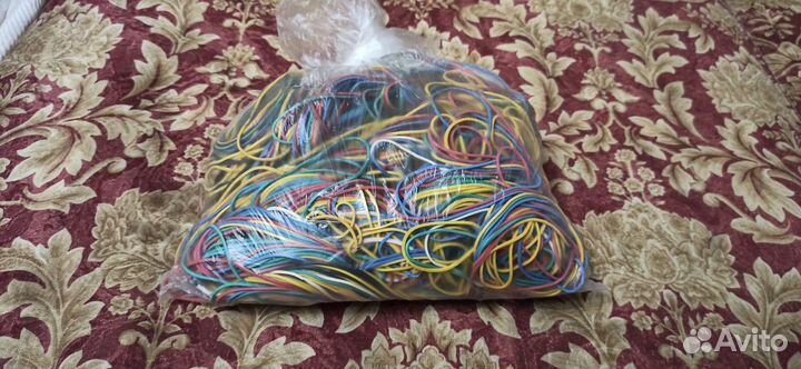 Канцелярские резинки 1 кг