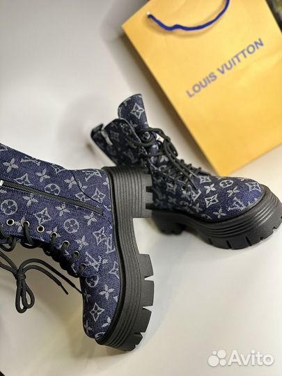 Ботинки женские осень весна Louis Vuitton новые