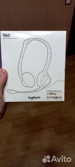 Logitech pc 960 stereo headset