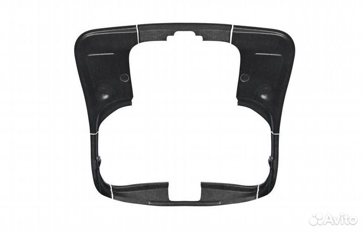 Накладки на 5-ю дверь (ABS) Renault duster