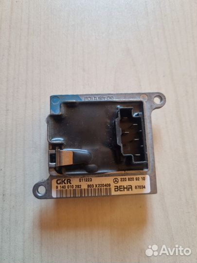 Резистор печки Mercedes