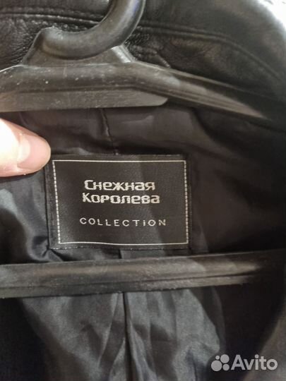 Куртка кожаная женская 46 48