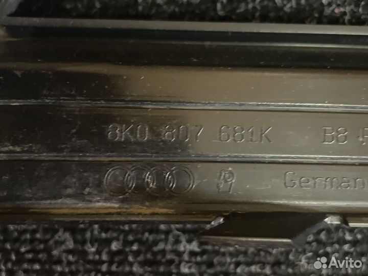 Решетка птф Ауди а4 б8 рест