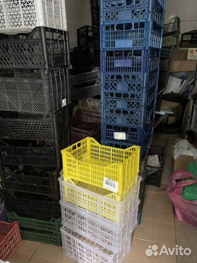 Пластиковые ящики бу