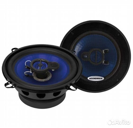 Автомобильные колонки 13 см Soundmax, новые