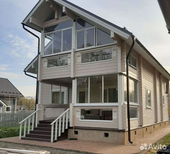 Окна под ключ пластиковые Rehau