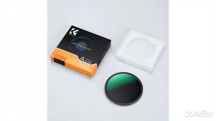 Светофильтр K&F Concept MV36 NDX (ND8-ND2000) 62mm