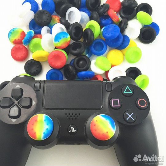 Силиконовые накладки на стики геймпадов