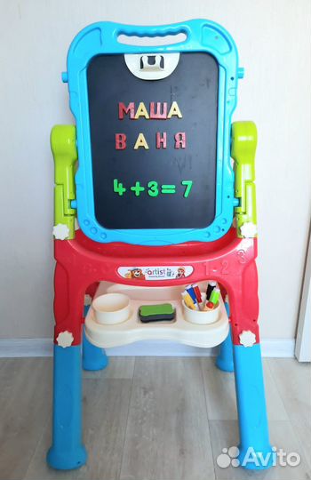 Мольберт магнитный для рисования детский