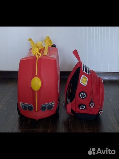 Детский чемодан Trunki+рюкзак Samsonite