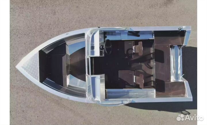 Алюминиевая лодка Неман-400 DCM