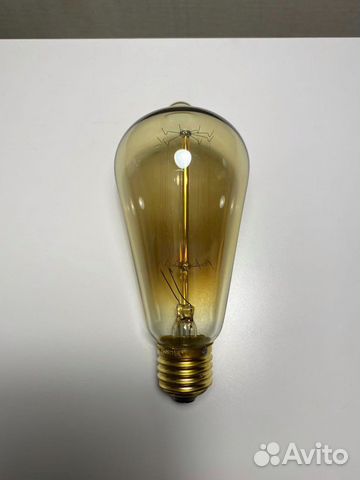Лампа накаливания vintage 230 в 50 гц