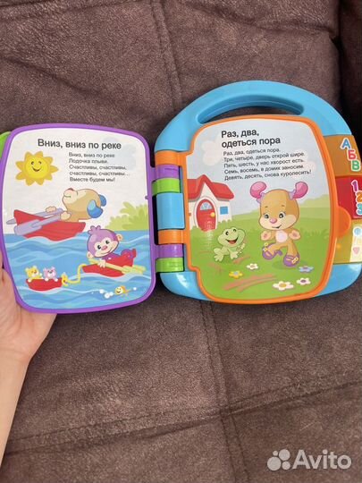 Музыкальная книжка для малыша fisher Price