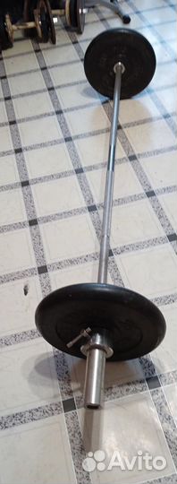 Штанга гриф блины