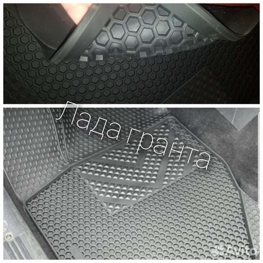 Автомобильные коврики резиновые (соты)