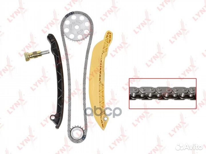 TK-0202 Комплект цепи грм lynxauto TK-0202 lynx