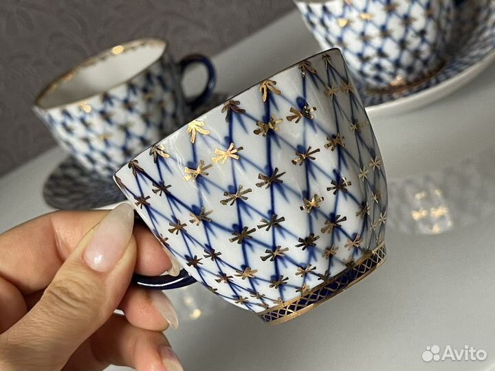 Кофейные пары кобальтовая сетка