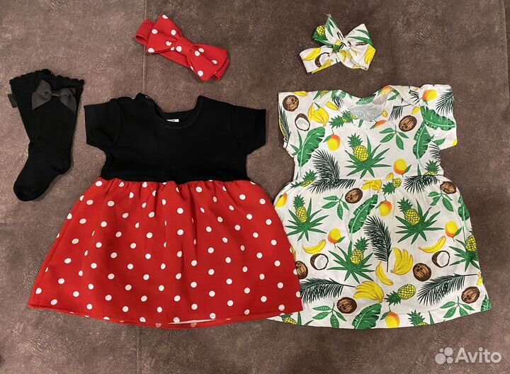 Вещи пакетом на девочку