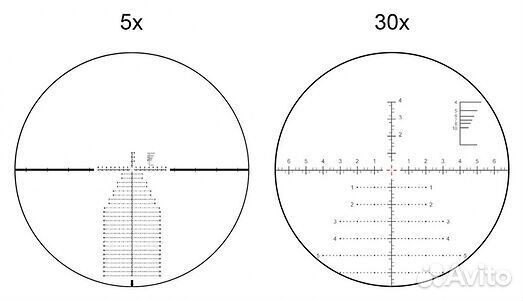 Vector Optics Continental 5-30x56 Ranging FFP, сет