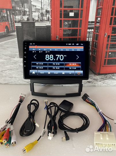 Штатная магнитола SsangYong Actyon 10-13