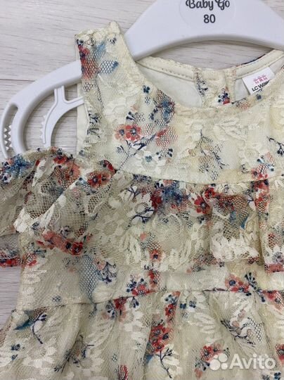 Платье для девочки 80/86