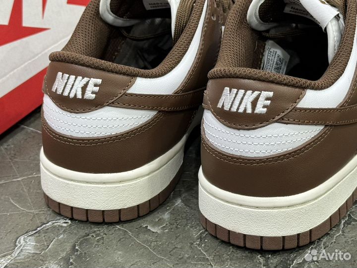 Кроссовки nike dunk LOW cacao WOW