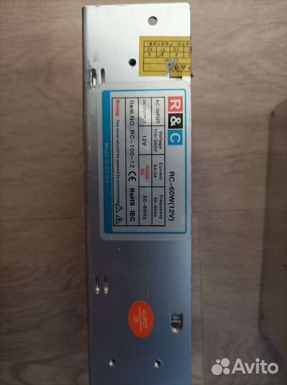 Блоки питания 12V, 24V