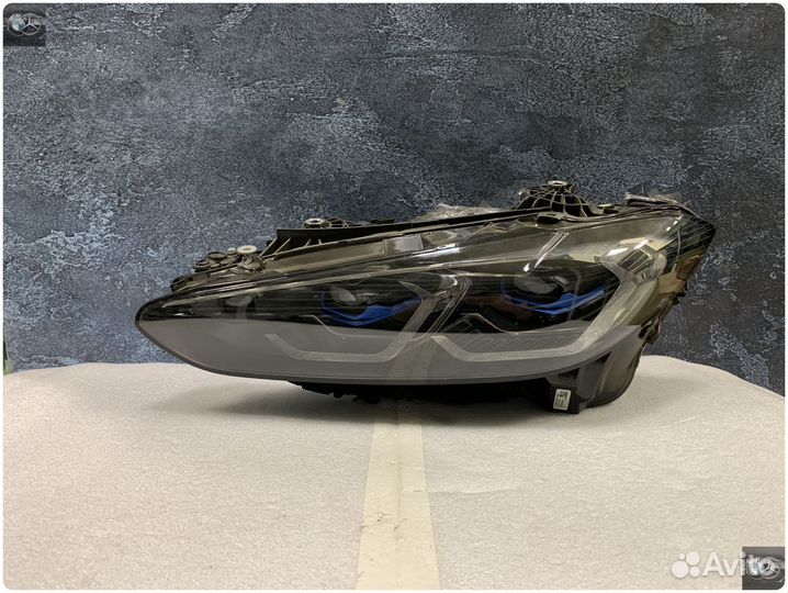 BMW G22 Laser Chrome левая фара бмв Г22 лазер хром