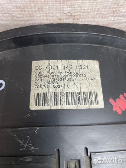 Панель приборов Sprinter