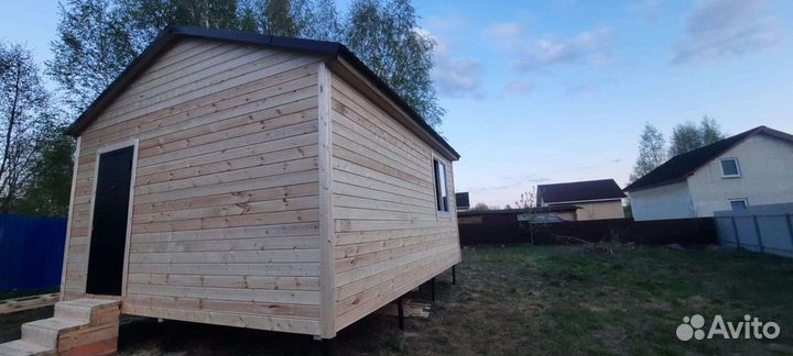 Каркасный дом 6х6м летний вариант